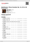 Digitální booklet (A4) Beethoven: Piano Sonatas Op. 14, 26 & 28