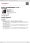 Digitální booklet (A4) Bryars: String Quartets 1, 2 & 3