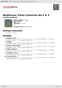 Digitální booklet (A4) Beethoven: Piano Concertos No.2 & 4