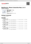 Digitální booklet (A4) Beethoven: Piano Concertos Nos.1 & 3