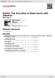 Digitální booklet (A4) Setlist: The Very Best of Miles Davis LIVE - (Electric)