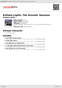 Digitální booklet (A4) Anthem Lights:  The Acoustic Sessions