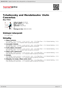 Digitální booklet (A4) Tchaikovsky and Mendelssohn:  Violin Concertos