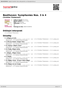 Digitální booklet (A4) Beethoven: Symphonies Nos. 3 & 4
