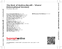 Zadní strana obalu CD The Best of Andrea Bocelli - 'Vivere' [International Version]