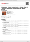 Digitální booklet (A4) Glazunov: Violin Concerto in A Minor, Op. 82 , Mozart: Sinfonia concertante, K.364 in E-Flat