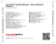 Zadní strana obalu CD Carl Orff: Carmina Burana  - Sony Classical Masters