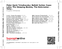 Zadní strana obalu CD Peter Ilyich Tchaikovsky: Ballett Suites: Swan Lake; The Sleeping Beauty, The Nutcracker - Sony Classical Masters