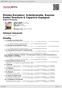 Digitální booklet (A4) Rimsky-Korsakov: Scheherazade, Russian Easter Overture & Cappricio Espagnol