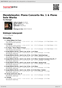 Digitální booklet (A4) Mendelssohn: Piano Concerto No. 1 & Piano Solo Works