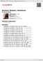 Digitální booklet (A4) Brahms: Ballads, Variations