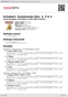 Digitální booklet (A4) Schubert: Symphonies Nos. 2, 3 & 5