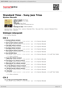 Digitální booklet (A4) Standard Time - Sony Jazz Trios