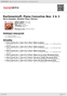 Digitální booklet (A4) Rachmaninoff, Piano Concertos Nos. 2 & 3