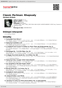Digitální booklet (A4) Classic Perlman: Rhapsody