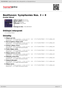 Digitální booklet (A4) Beethoven: Symphonies Nos. 3 + 8
