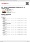 Digitální booklet (A4) J.S. Bach: Brandenburg Concertos 1 - 3