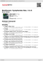 Digitální booklet (A4) Beethoven: Symphonies Nos. 4 & 6