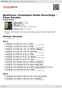 Digitální booklet (A4) Beethoven:  Unreleased Studio Recordings - Piano Sonatas