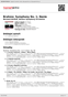 Digitální booklet (A4) Brahms: Symphony No. 1; Nanie