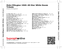 Zadní strana obalu CD Duke Ellington 1969: All-Star White House Tribute