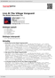 Digitální booklet (A4) Live At The Village Vanguard