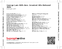 Zadní strana obalu CD George Lam 40th Ann. Greatest Hits Beloved 40th