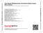 Zadní strana obalu CD The Royal Philharmonic Orchestra Plays Sezen Aksu [Live]