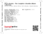 Zadní strana obalu CD Pierre Boulez - The Complete Columbia Album Collection