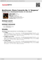 Digitální booklet (A4) Beethoven: Piano Concerto No. 5 "Emperor"