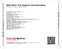 Zadní strana obalu CD Billy Elliot: The Original Cast Recording