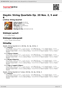 Digitální booklet (A4) Haydn: String Quartets Op. 20 Nos. 2, 5 and 6