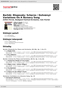 Digitální booklet (A4) Bartók: Rhapsody; Scherzo / Dohnányi: Variations On A Nursery Song