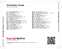 Zadní strana obalu CD Stravinsky: Songs