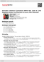 Digitální booklet (A4) Handel: Italian Cantatas HWV 99, 145 & 170
