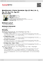 Digitální booklet (A4) Beethoven: Piano Sonatas Op.27 No.1 & 2, Op.31 No.2 & Op.53