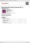 Digitální booklet (A4) Rachmaninoff: Piano Concerto No. 3