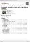 Digitální booklet (A4) Schubert: Sonata for Piano in B-Flat Major & Landler
