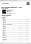 Digitální booklet (A4) Bach:  English Suites Nos. 1, 3 & 6