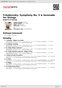 Digitální booklet (A4) Tchaikovsky: Symphony No. 5 & Serenade for Strings
