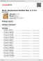 Digitální booklet (A4) Bach: Harpsichord Partitas Nos. 3, 5 & 6