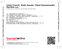 Zadní strana obalu CD Cesar Franck: Violin Sonata /  Karol Szymanowski: Myrthes a.o.