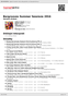 Digitální booklet (A4) Bargrooves Summer Sessions 2016