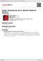 Digitální booklet (A4) Satie: Gnossienne No.4 [Martin Buttrich Remix]