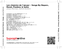 Zadní strana obalu CD Les chemins de l'amour - Songs By Duparc, Ravel, Poulenc & Satie