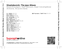 Zadní strana obalu CD Shostakovich: The Jazz Album