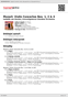 Digitální booklet (A4) Mozart: Violin Concertos Nos. 1, 2 & 4