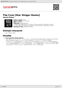 Digitální booklet (A4) The Cure [Star Slinger Remix]