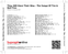 Zadní strana obalu CD They Will Have Their Way - The Songs Of Tim & Neil Finn