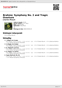 Digitální booklet (A4) Brahms: Symphony No. 2 and Tragic Overture